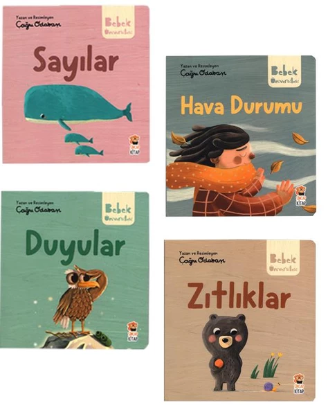 Bebek Üniversitesi – Hikayeli İlk Kavramlarım 2 Kitap Seti - Resim 2