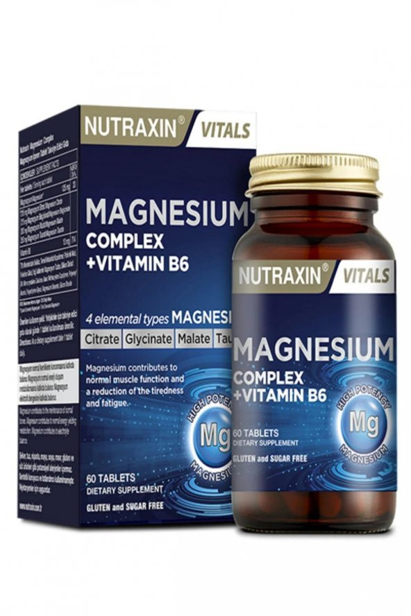 Nutraxin Magnesium Complex 60 Tablet