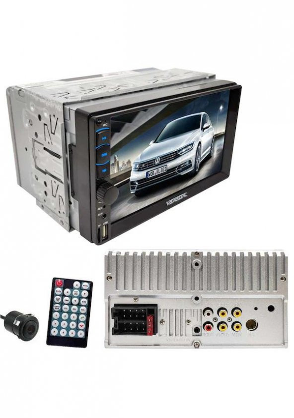 Kamosonic Ks-g753 Double Teyp 7'' Mirrorlink Bt/usb/sd/fm/aux Geri Görüş Kamerası Hediyeli - 2