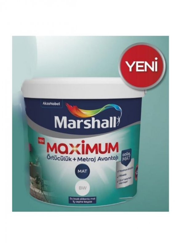 MARSHALL MAXİMUM MAT BW BAZ 15 LT 5765797