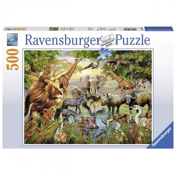 Ravensburger 500 Parçalı Yapboz Vahşi Yaşam Puzzle
