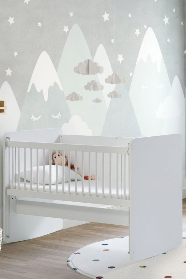 Babywhen BW1070 Pratik Sallanır Anne Yanı Beşik 60x120 cm