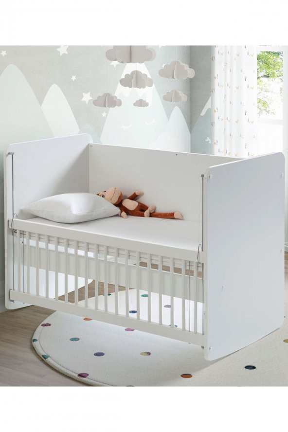 Babywhen BW1070 Pratik Sallanır Anne Yanı Beşik 60x120 cm - 3