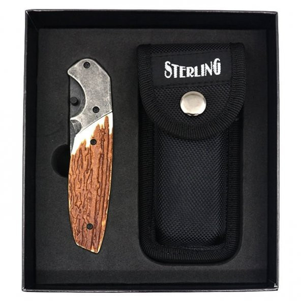Sterling 300.S1002 Taşlanmış Cep Çakısı - 4