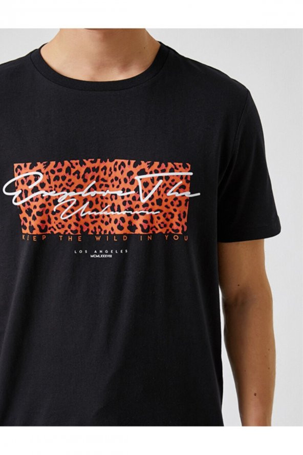 2sam10646hk Erkek T-shirt Siyah - 5