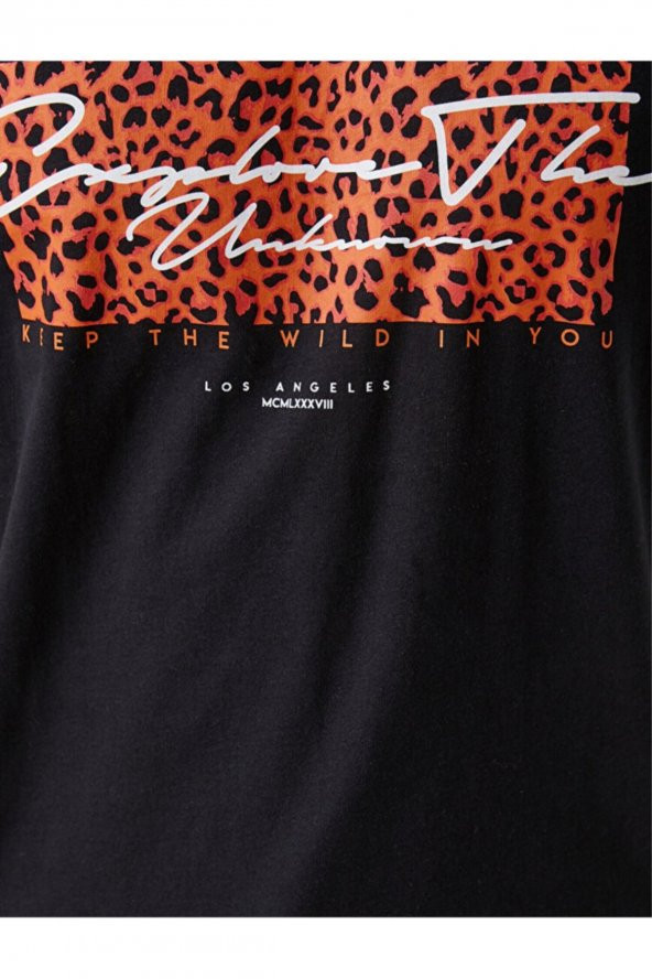 2sam10646hk Erkek T-shirt Siyah - 6