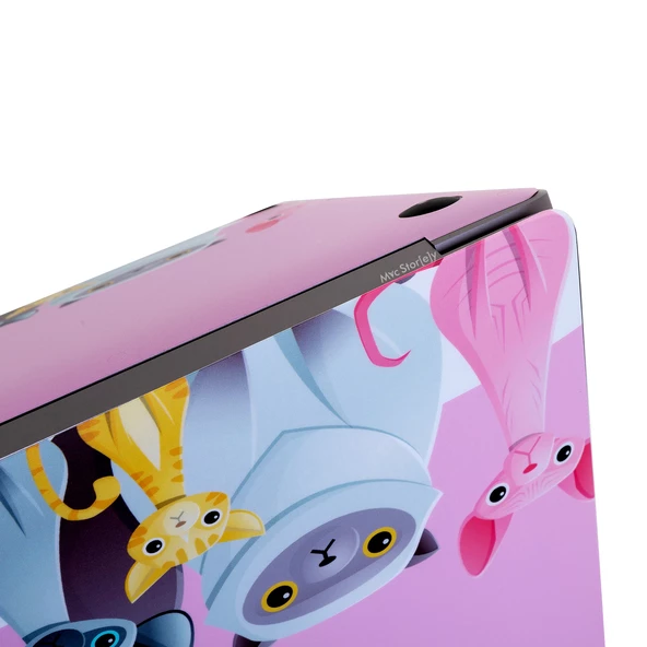 Macbook Air Kılıf Laptop Koruyucu Kaplama Sticker (TouchID'li) A2179 ile Uyumlu Animal03 - 5