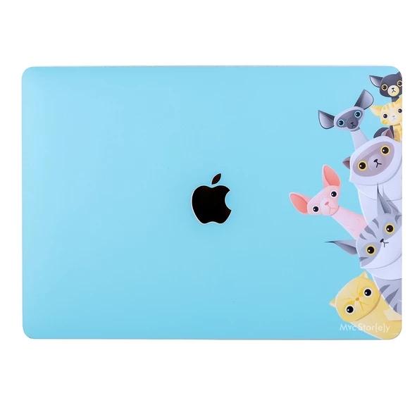 Macbook Air M1 Kılıf Animal03 Yapıştırma Sticker Koruyucu Kaplama Laptop Sticker A2337 ile Uyumlu - 10
