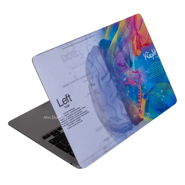 Macbook Air M2-M3-M4 Kılıf 13.6inç Sticker Yapıştırma Koruyucu Kaplama BrainNL A2681 A3113 A3240 ile Uyumlu - 2