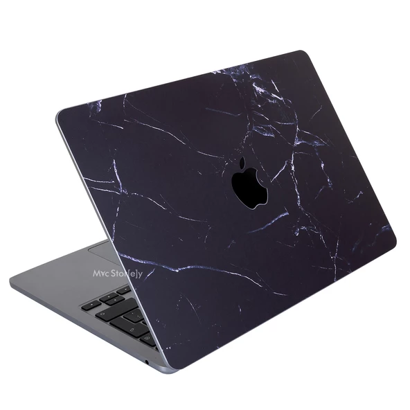 Macbook Air Kılıf M2-M3, 13.6inç Yapıştırma Sticker Kaplama Koruyucu Marble14 A2681 A3113 ile Uyumlu