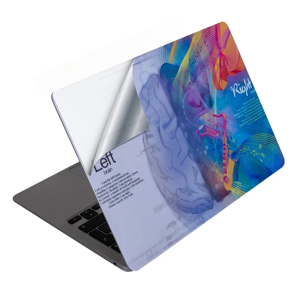 Macbook Pro Kılıf 13inç M1-M2 Kaplama Sticker Laptop Koruyucu A2338 ile Uyumlu BrainNL ürün görseli