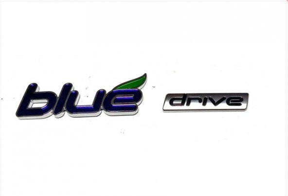 YAZI (LOGO-AMBLEM) ACCENT BLUE 2012-2018 ARKA (BLUE DRİVE YAZISI)