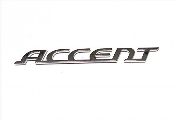 YAZI (LOGO-AMBLEM) ACCENT 2006-2018 ARKA (ACCENT YAZISI)