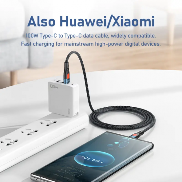 RC-187 100W 5A Hızlı Şarj ve Data Kablosu Pd (Type C) - 6