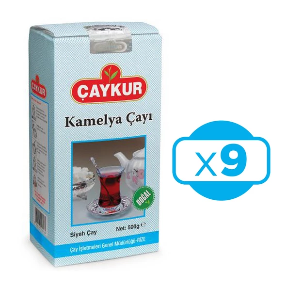 Çaykur Kamelya Çay 500 G x 9 Adet