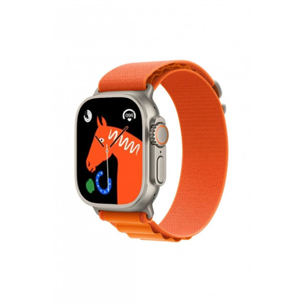 Zuidid Smart Watch 2.05 Çift Kordonlu Kablosuz Şarjlı Akıllı Saat