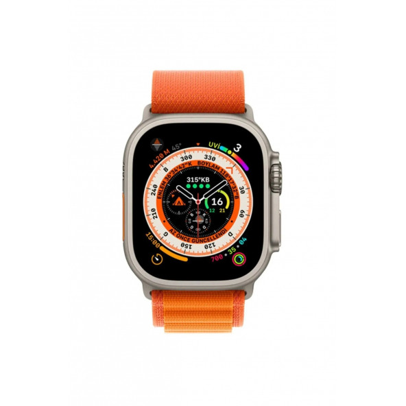 Zuidid Smart Watch 2.05 Çift Kordonlu Kablosuz Şarjlı Akıllı Saat - 2