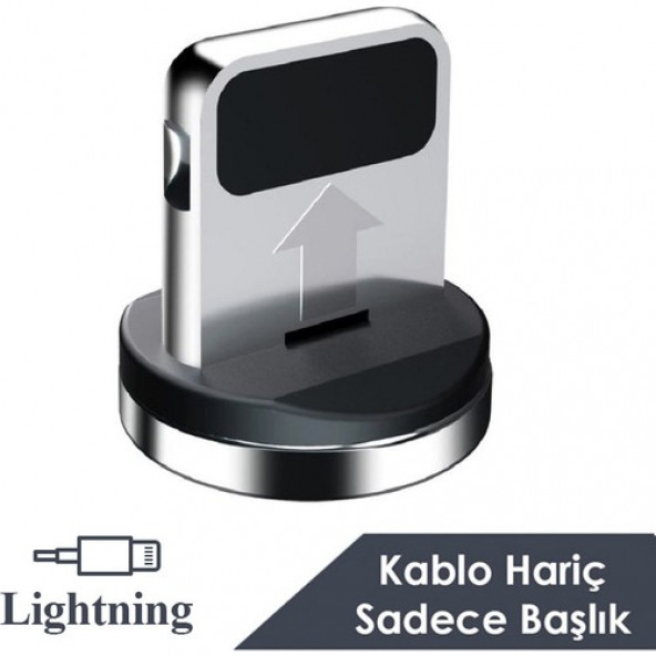 Zuidid Manyetik Şarj Kablosu Ucu  Lightning