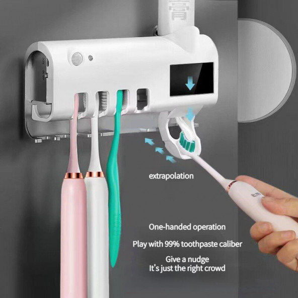 Zuidid Uv Işık Diş Fırçası Tutucu Sterilizatör - 3