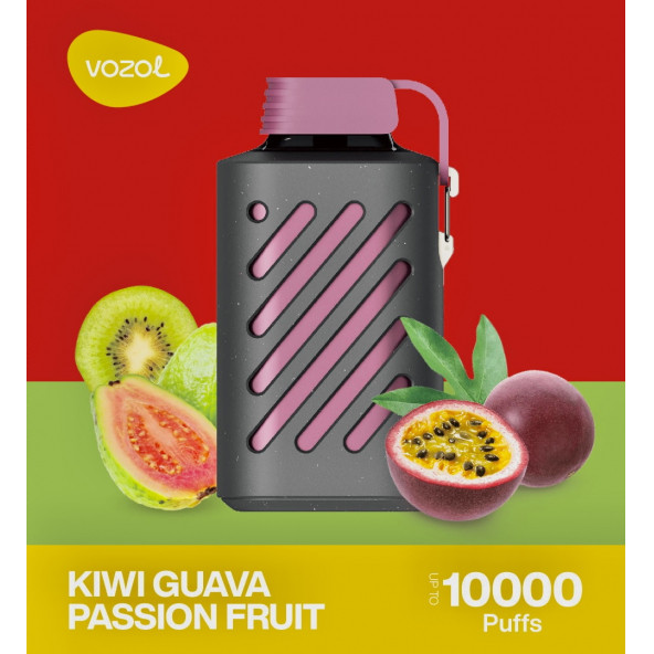 VOZOL GEAR 10.000 ELEKTRONİK NARGİLE ELEKTRONİK SİGARA CEP NARGİLESİ - Kiwi Guava Passion Fruit Aromalı