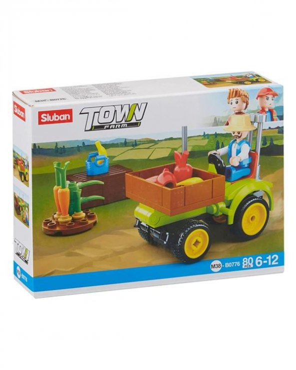 Sluban Town Traktör B0776