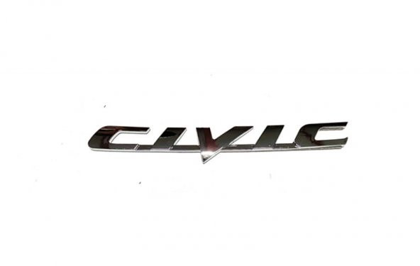 YAZI (LOGO-AMBLEM) CIVIC 2006-2011 ARKA (CIVIC YAZISI)