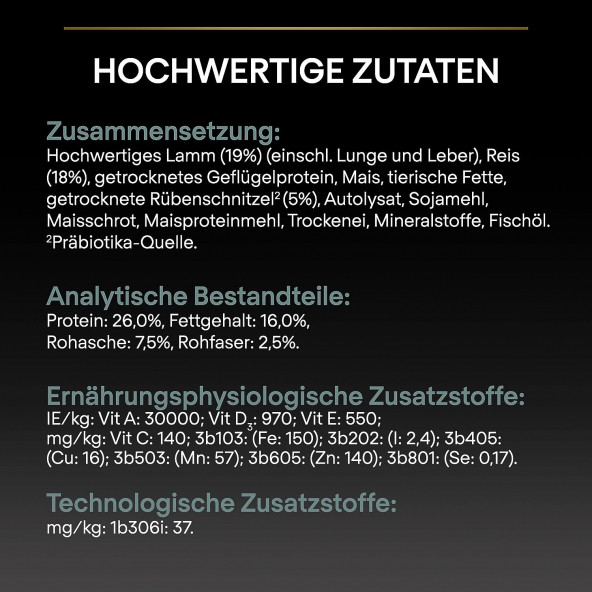 Purina Pro Plan Kuzu Etli ve Pirinçli Hassas Sindirimli Orta Irk Yetişkin Köpek Maması 14 KG - 4