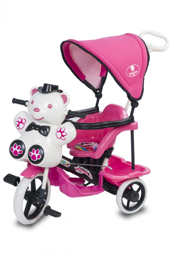 Bebelow Yumoş Ebeveyn Kontrollü 3 Tekerlekli Bisiklet