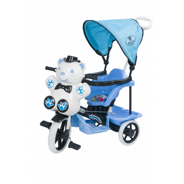 Bebelow Yumoş Ebeveyn Kontrollü 3 Tekerlekli Bisiklet - 2