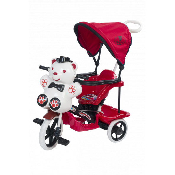 Bebelow Yumoş Ebeveyn Kontrollü 3 Tekerlekli Bisiklet - 3