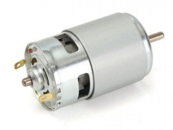 RS 775 DC Motor Rulmanlı 12-36 Volt 15000 RPM Şarjlı Matkap – CNC Motoru - Resim 7