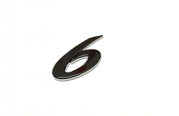 YAZI (LOGO-AMBLEM) MAZDA 6 2003-2008 ARKA (6 RAKAMI)