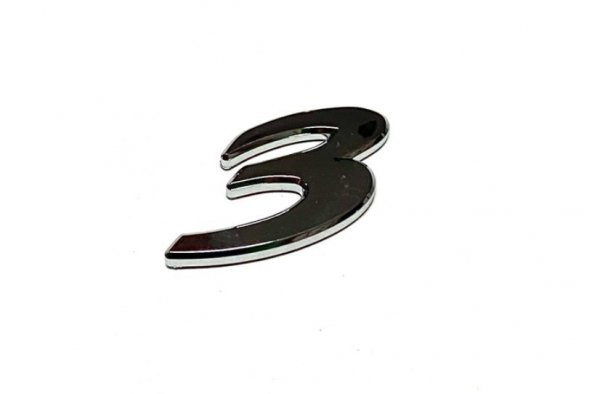 YAZI (LOGO-AMBLEM) MAZDA 3 2009-2013 ARKA (3 RAKAMI)