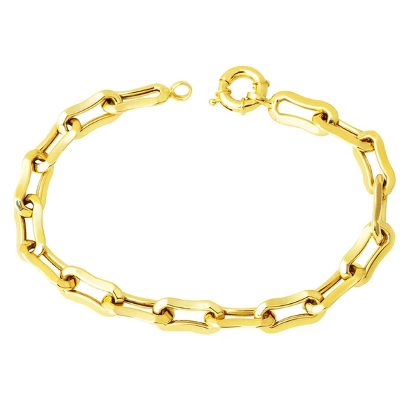 14 Ayar Altın Zincir Bileklik ürün görseli 1