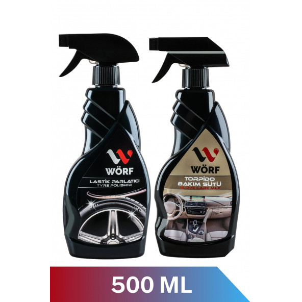 WÖRF 13lü Efsane Set Araç Araba Yıkama Bakım Seti Mega Full Oto Bakım Temizlik Seti Kovalı - 2
