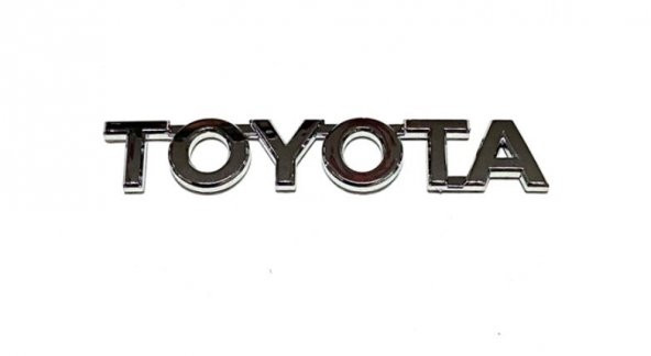 YAZI (LOGO-AMBLEM) YARİS 2006-2010 ARKA (TOYOTA YAZISI)