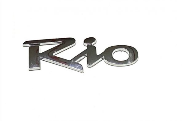 YAZI (LOGO-AMBLEM) RİO 2005-2011 ARKA (RİO YAZISI)