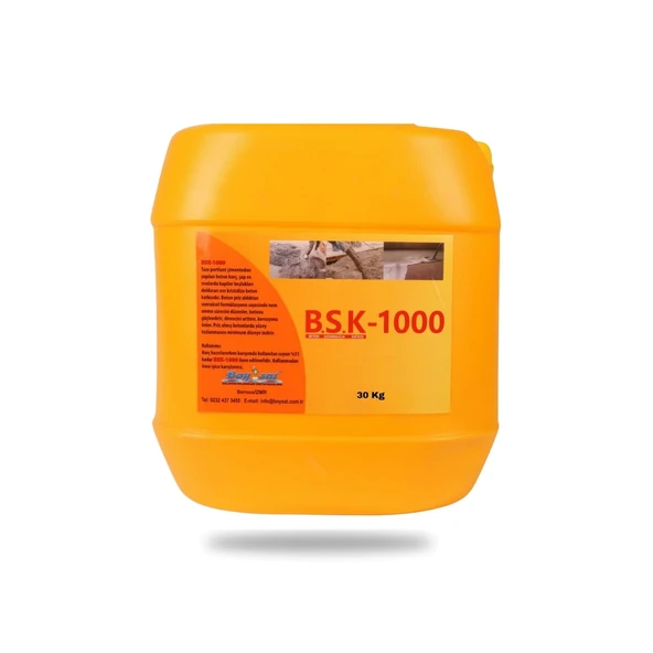 B.S.K-1000  Sızdırmaz Beton Katkısı 1 Kg ürün görseli