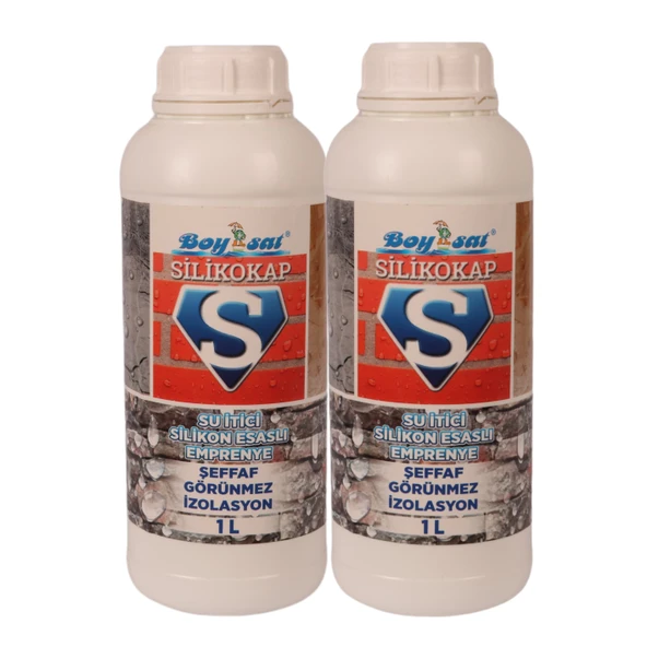 Avantajlı Kampanya 2 Lt Silikokap Şeffaf Su İzolasyonu 1 Lt x 2 Adet ürün görseli 1