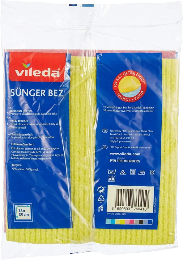 VİLEDA SÜNGER BEZ 2+1 - 2