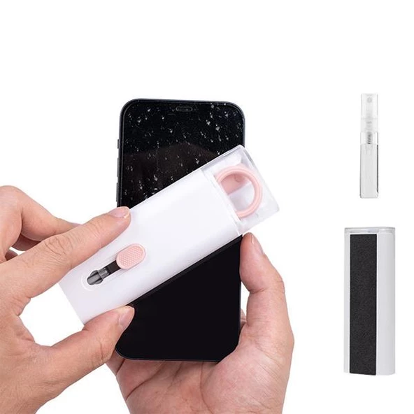 Coofbe Kutulu Profesyonel 7 Parça Telefon Kulaklık Klavye Temizleme Seti Ekran Temizleme Seti - 9