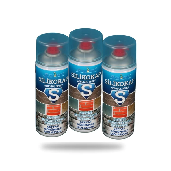 Silikokap Aerosol Şeffaf Su İzolasyon Spreyi 400 Ml ürün görseli
