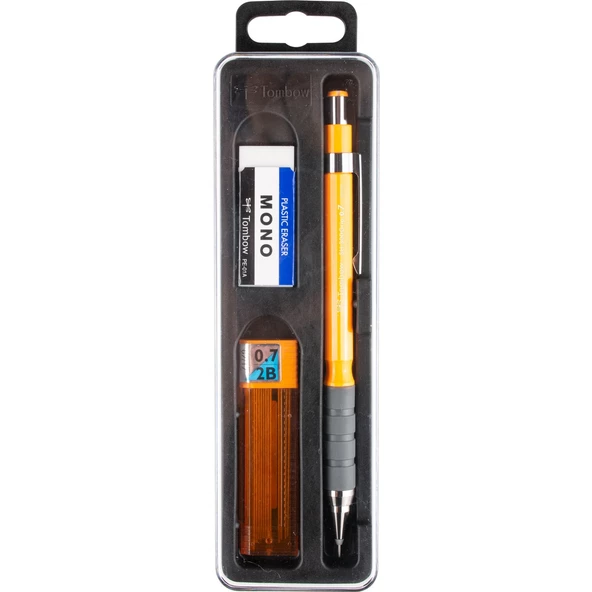 Tombow Turuncu Sh-300 Grip 0.7 mm P.kutulu Set