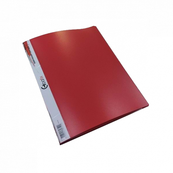 Bafix Katalog (Sunum) Dosyası 10 LU A4 Kırmızı