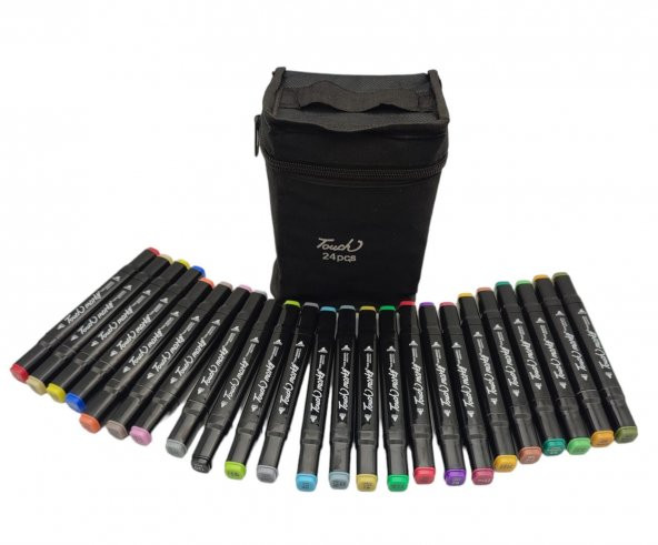 Valkyrie Touch Marker Art 24 Adet Çantalı Kalem Seti - 2