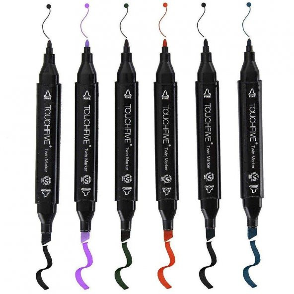 Valkyrie Touch Marker Art 24 Adet Çantalı Kalem Seti - 4