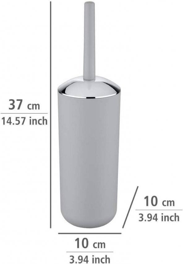 Tuvalet Fırçası Gri (brasil Model) - 3