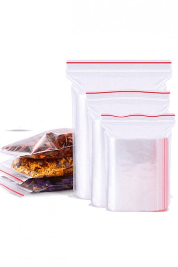 Kilitli Naylon Torba 5x5 100 Lü 20 Paket (2000)