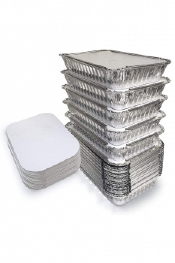 ALÜMİNYUM Kapaklı Kase 250 GR PAKET 100'Lü