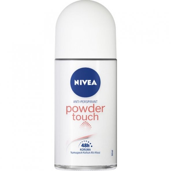 NIVEA Kadın Roll On Deodorant Powder Touch 50ml,Ter ve Ter Kokusuna Karşı 48 Saat Anti-perspirant Koruma,Kaolin Pudra İçeriği ile Hızlı Kuruma - 2
